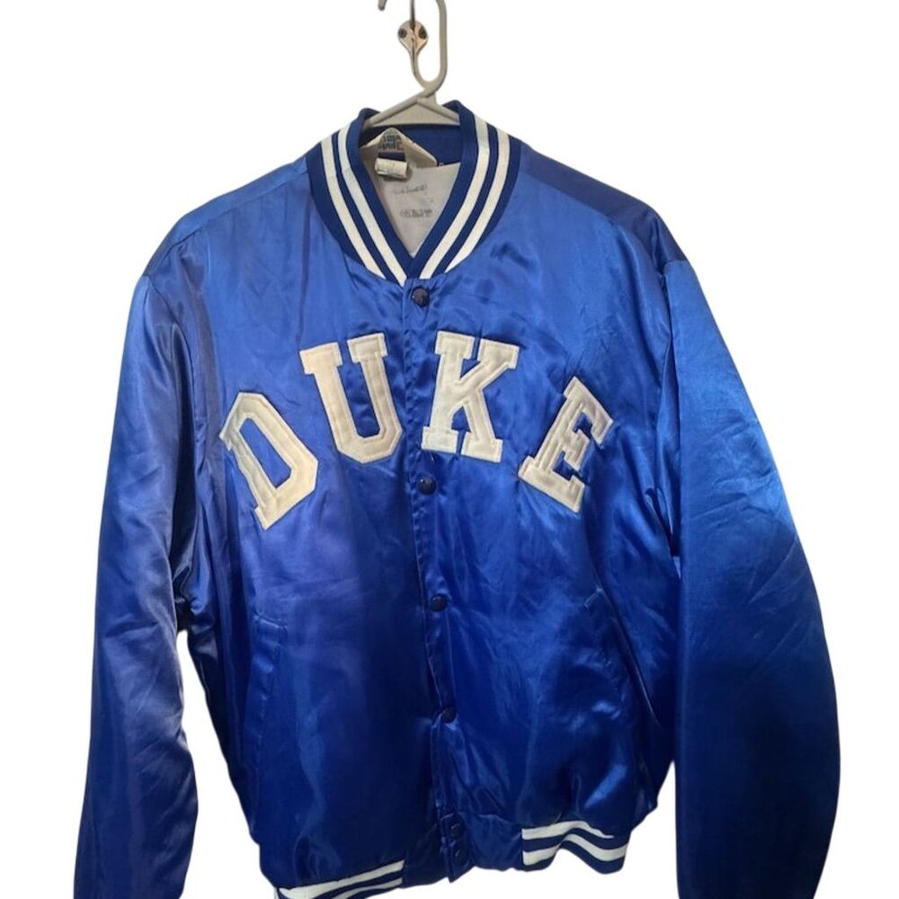 Vintage Duke Satin Bomber Jacket
